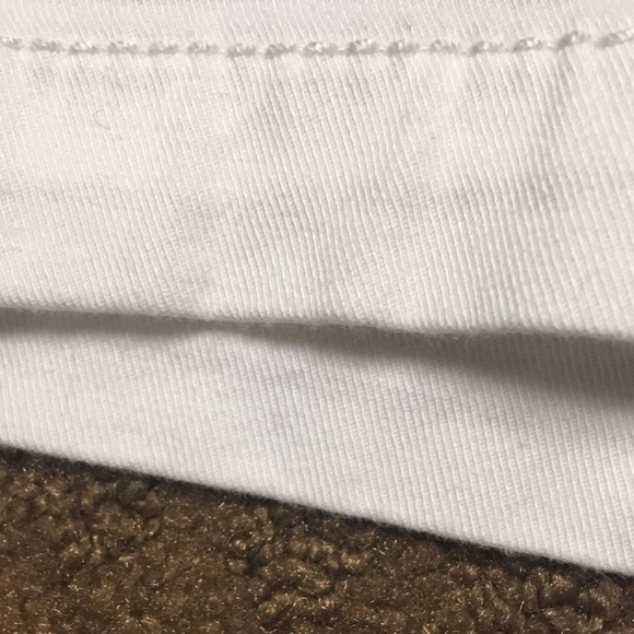 Mossimo Supply CO size 5 solid white shorts EUC - Picture 6 of 10